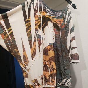 Charlotte Russe cold-shoulder blouse